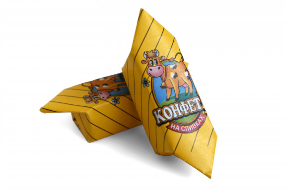 Сливочная помадка/Cream fudge конфета на сливках