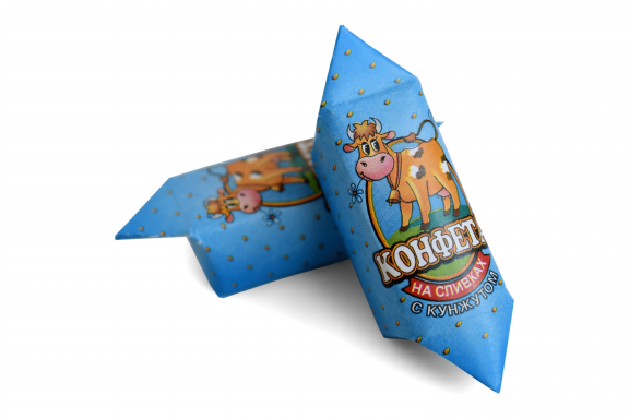 Сливочная помадка/Cream fudge конфета на сливках с кунжутом