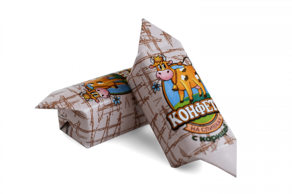 Сливочная помадка/Cream fudge конфета на сливках с корицей