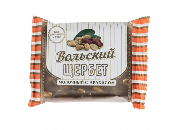 Щербет "Вольский" молочный с арахисом